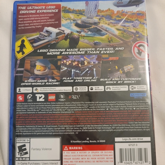 NEW LEGO 2K Drive PS5 - Dynamic Racing Fun - Picture 2 of 3